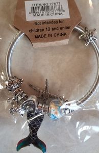 Mermaid charm bracelet SOLD